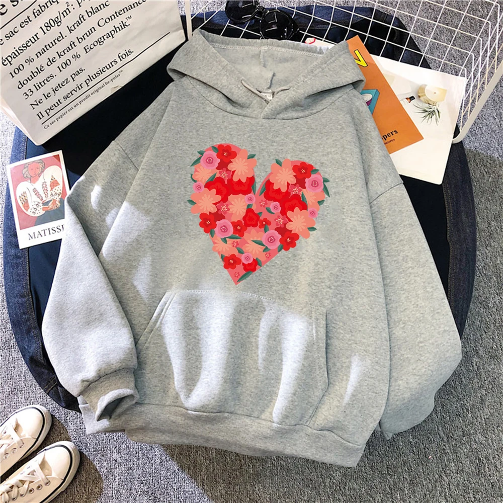 Flower Love Print Womans Sweahoodies New Autumn Crewneck Clothing Fashion Loose Hip Hop Hoodie Fashion Soft Female Hoodies
Flower Love Print Womans Sweahoodies New Autumn Crewneck Clothing Fashion Loose Hip Hop Hoodie Fashion Soft Female Hoodies