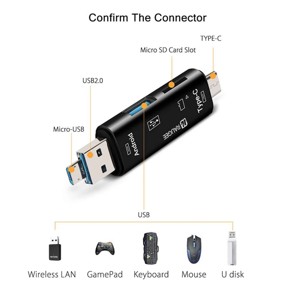 Многофункциональный Type-C Micro USB OTG USB TF кардридер 5 в 1 хаб интерфейс для телефонов ноутбуков для ПК
Многофункциональный Type-C Micro USB OTG USB TF кардридер 5 в 1 хаб интерфейс для телефонов ноутбуков для ПК