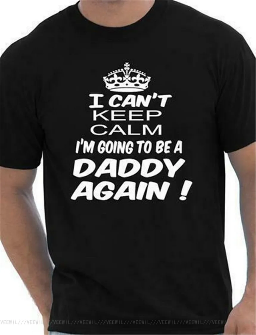 Забавная Мужская футболка с надписью Keep Calm I Going Be A особенный папа размер S XXL