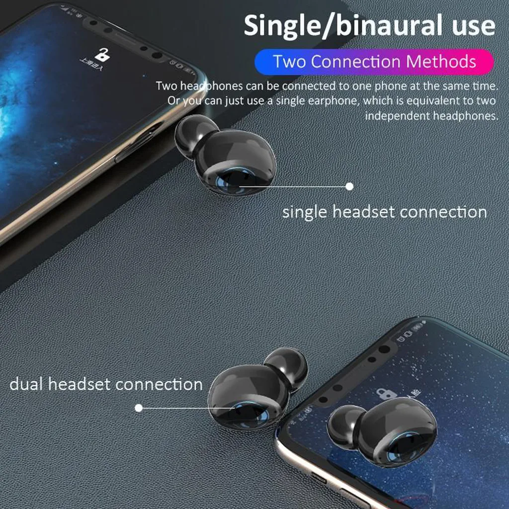 Earphones auriculares bluetooth Headset TWS Wireless Earphones Mini Earbuds Stereo Headphones LED digital display high-capacity
Earphones auriculares bluetooth Headset TWS Wireless Earphones Mini Earbuds Stereo Headphones LED digital display high-capacity