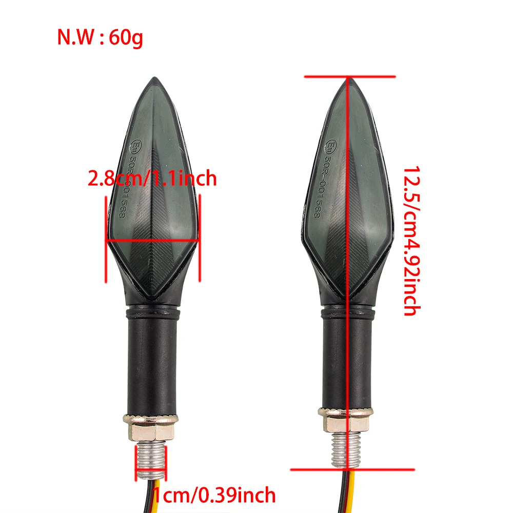 Evomosa 2pcs/lot motorcycle modified turning signals light Super bright waterproof LED Steering light 
Evomosa 2pcs/lot motorcycle modified turning signals light Super bright waterproof LED Steering light