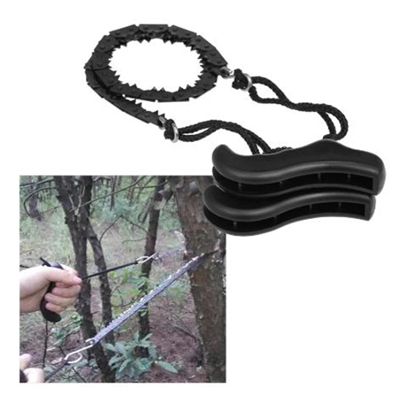 Folding Chain Saw Jagged Chainsaw Manual Steel Wire Saw Hand Camping Hiking Hunting Emergency Survival Tool
Folding Chain Saw Jagged Chainsaw Manual Steel Wire Saw Hand Camping Hiking Hunting Emergency Survival Tool