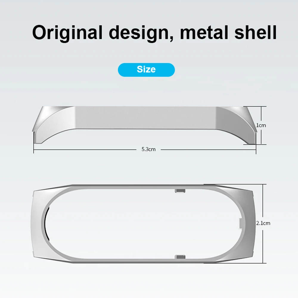 Smart Watch Strap For Mi Band 5 Stainless Steel Metal Strap Wristbands Metal Replacement Bracelet Accessories
Smart Watch Strap For Mi Band 5 Stainless Steel Metal Strap Wristbands Metal Replacement Bracelet Accessories