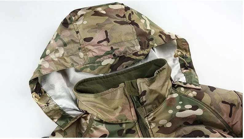 Ultralight Warm Camo Tactical Jacket Men Women Outdoor Training Waterproof Travel Plus Velvet Riding Warm Climbing Military Coat
Ultralight Warm Camo Tactical Jacket Men Women Outdoor Training Waterproof Travel Plus Velvet Riding Warm Climbing Military Coat