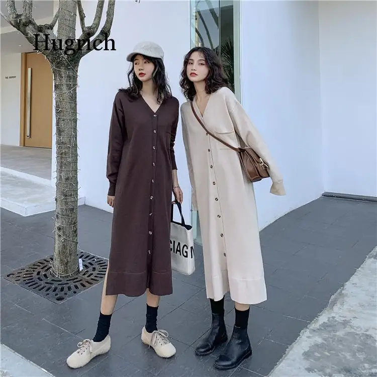 Autumn Winter Basic Long Cardigans Women Casual Single Breasted Knitting Sweaters Female Button Sweater Lady 2021
Autumn Winter Basic Long Cardigans Women Casual Single Breasted Knitting Sweaters Female Button Sweater Lady 2021