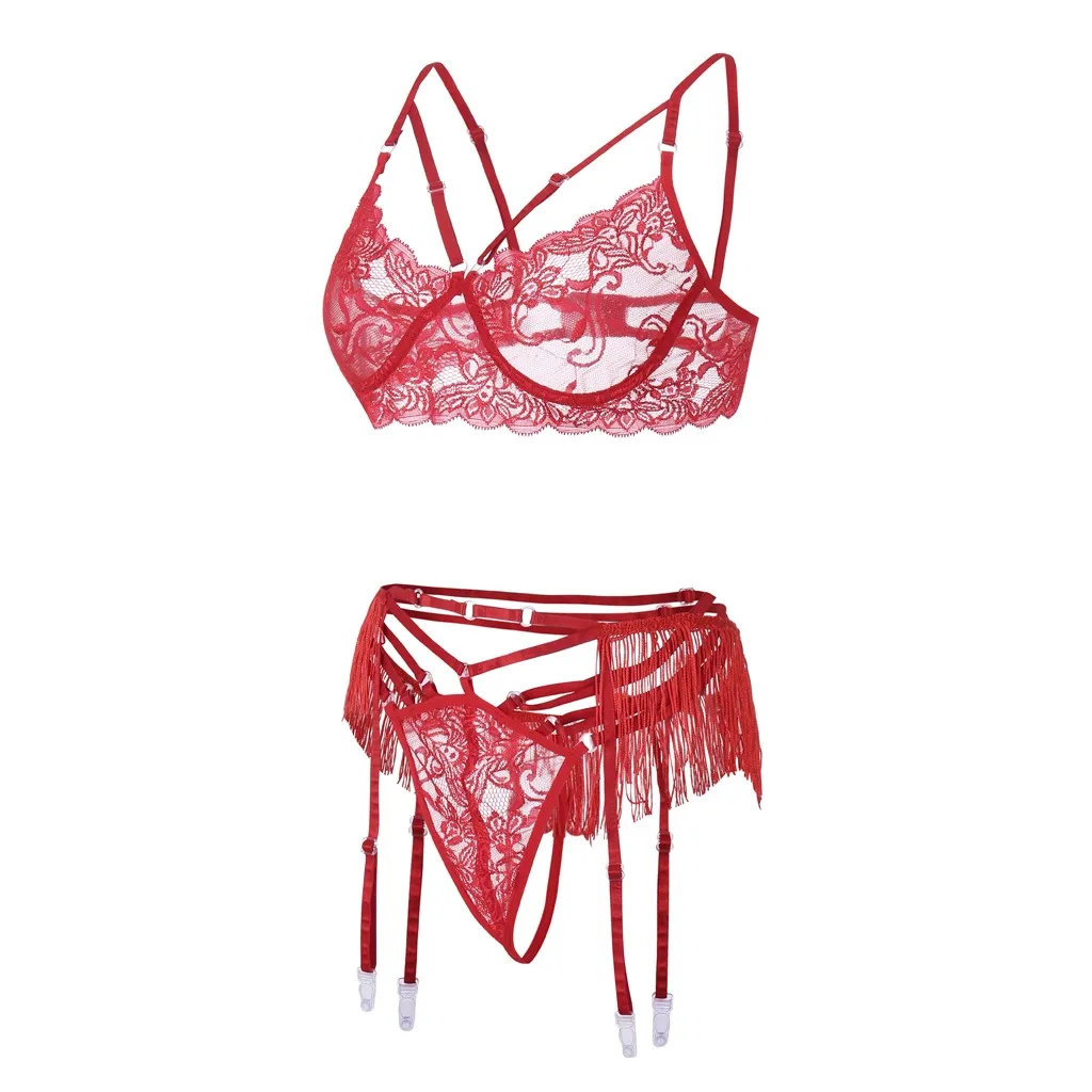 GothicTemptation Erotic Underwear Set Lace Garter Belt Lingerie Set Push Up Bra Panties Lenceria Sensual Women Erotic Costume
GothicTemptation Erotic Underwear Set Lace Garter Belt Lingerie Set Push Up Bra Panties Lenceria Sensual Women Erotic Costume