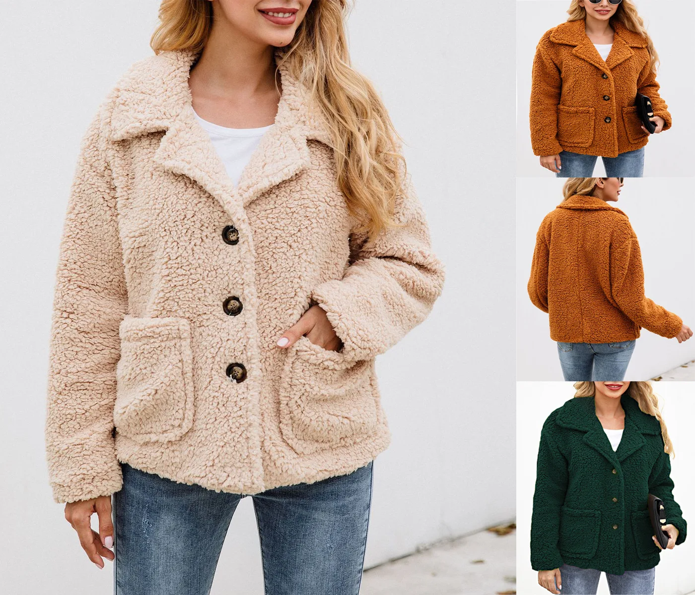 Jackets Women Autumn Coat Female Vintage Outwear Soft Loose Coat Casual Women Clothing Fashion Streetswear 2021
Jackets Women Autumn Coat Female Vintage Outwear Soft Loose Coat Casual Women Clothing Fashion Streetswear 2021
