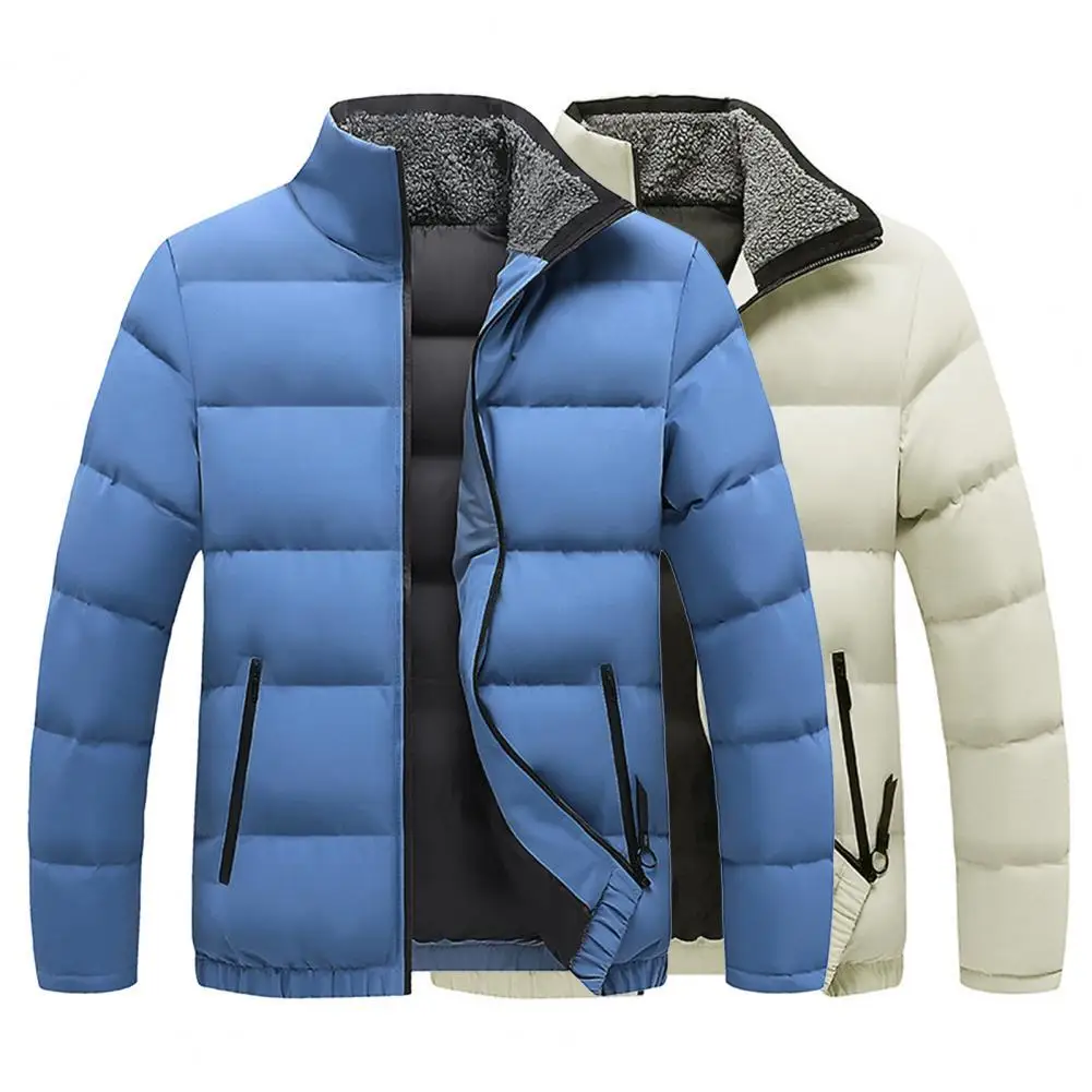 Anti-wrinkle Winter/Autumn Men's Jacket Widely Use Polyester Warm Solid Zipper Men Jacket for Winter
Anti-wrinkle Winter/Autumn Men's Jacket Widely Use Polyester Warm Solid Zipper Men Jacket for Winter