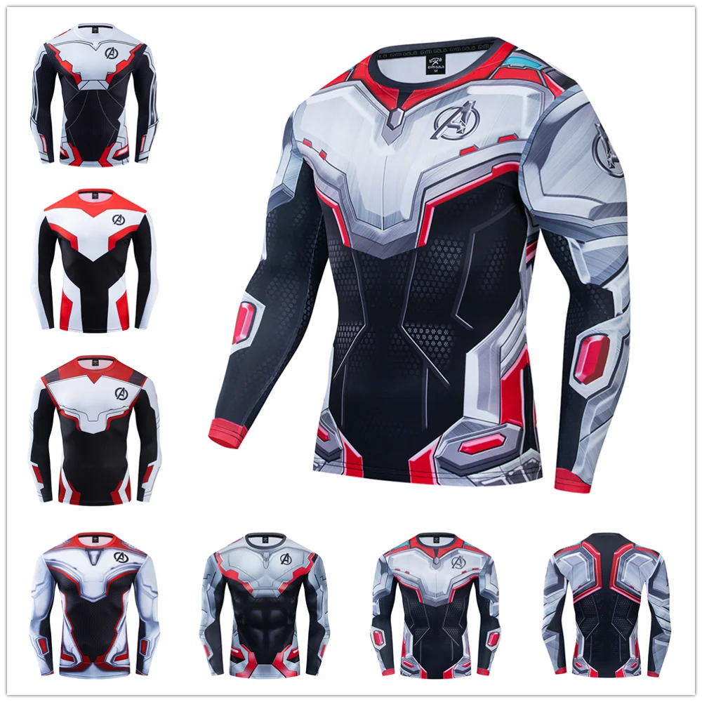 2020 NEW Quantum Realm Suit Cosplay Premium 3D Printed Costume Compression T shirt Finess Gym Quick-Drying Tight Tops
2020 NEW Quantum Realm Suit Cosplay Premium 3D Printed Costume Compression T shirt Finess Gym Quick-Drying Tight Tops