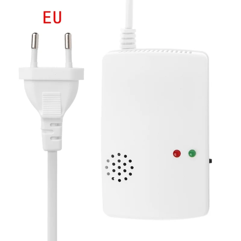 Gas Leak Detector Combustible Propane Butane Methane Natural Gas Safety Alarm Sensor Warning EU Plug
Gas Leak Detector Combustible Propane Butane Methane Natural Gas Safety Alarm Sensor Warning EU Plug