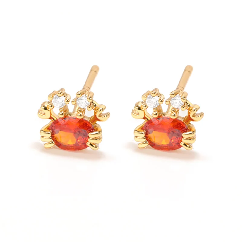 Cute Animals Zircon Ear Accessories Marine Organism Jellyfish Lobster Crab Shaped Beach Accessories Fashion Jewelry BFF
Cute Animals Zircon Ear Accessories Marine Organism Jellyfish Lobster Crab Shaped Beach Accessories Fashion Jewelry BFF