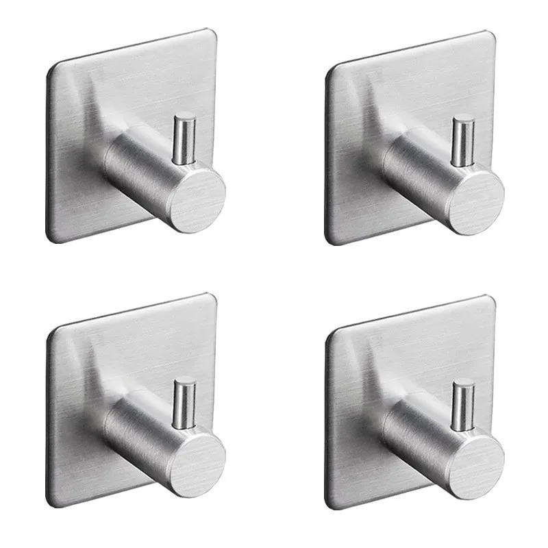 4pcs/set Robe Hook Bathroom Towel Hook Stainless Steel Coat Hook Clothes Hook Black Wall Hook for Bathroom Hardware
4pcs/set Robe Hook Bathroom Towel Hook Stainless Steel Coat Hook Clothes Hook Black Wall Hook for Bathroom Hardware