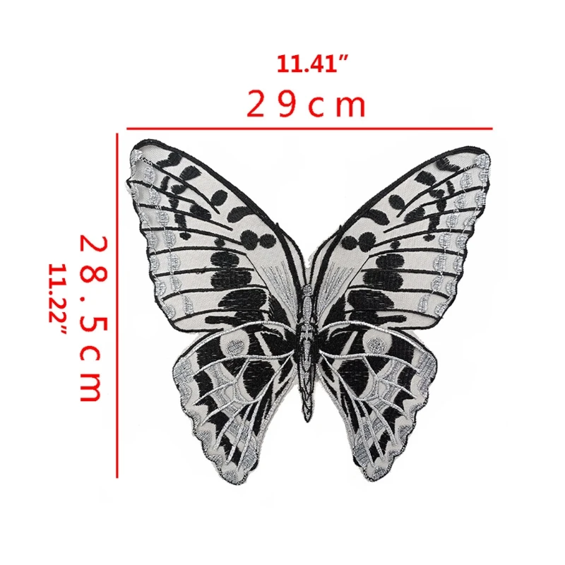 Butterfly-Shaped Patch Must-Have Accessories for Clothing DIY Addicts in Embroidered Textile for Clothing Mending 50LD
Butterfly-Shaped Patch Must-Have Accessories for Clothing DIY Addicts in Embroidered Textile for Clothing Mending 50LD