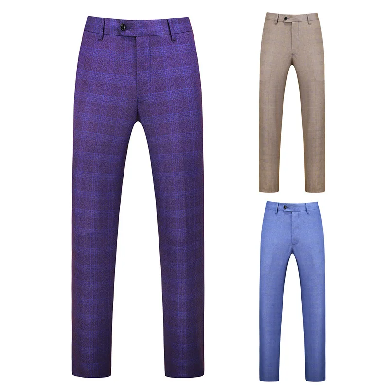 Men's trousers check pattern men's business casual straight-leg pants fashion slim plus size men's suit pants
Men's trousers check pattern men's business casual straight-leg pants fashion slim plus size men's suit pants