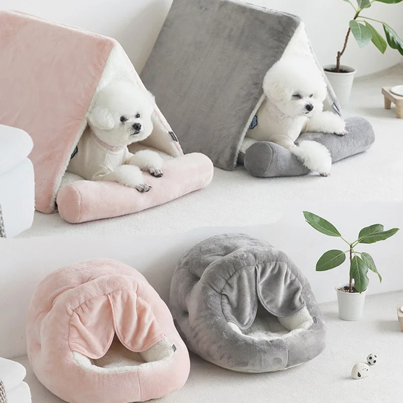 Pet Cat Bed Indoor Kitty House Cute Animal Warm Small For Cats Dogs Nest Collapsible Cat Cute Products Sleeping Cave Winter Mats
Pet Cat Bed Indoor Kitty House Cute Animal Warm Small For Cats Dogs Nest Collapsible Cat Cute Products Sleeping Cave Winter Mats