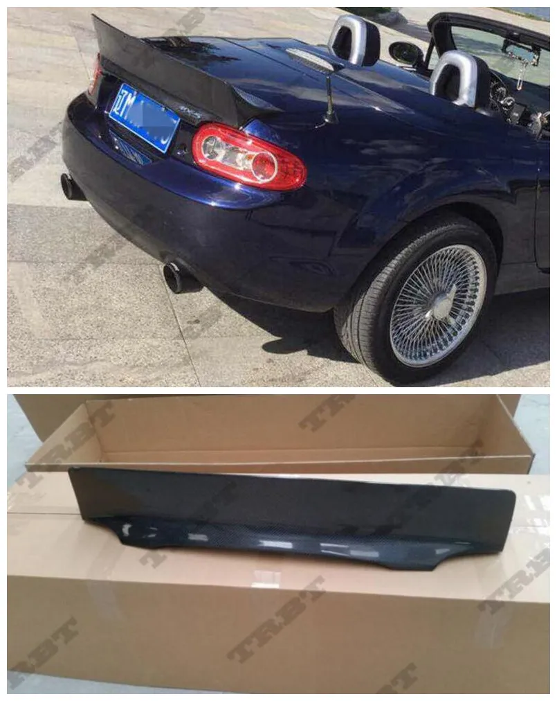 High quality Carbon Fiber Car Rear Trunk Lip Spoiler Wing Fits For MAZDA MX-5 2009 2010 2011 2012 2013 2014 2015
High quality Carbon Fiber Car Rear Trunk Lip Spoiler Wing Fits For MAZDA MX-5 2009 2010 2011 2012 2013 2014 2015