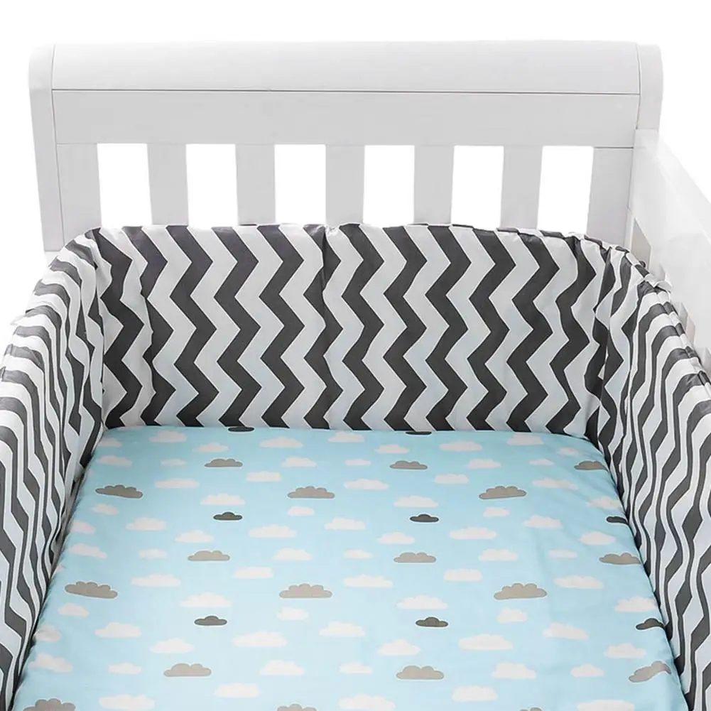 Baby Cot Bumper Crib Bumpers For Wrap Around Protection 100 Cotton Skin-Friendly Soft Breathable Crib Liner With Invisible Zi
Baby Cot Bumper Crib Bumpers For Wrap Around Protection 100 Cotton Skin-Friendly Soft Breathable Crib Liner With Invisible Zi