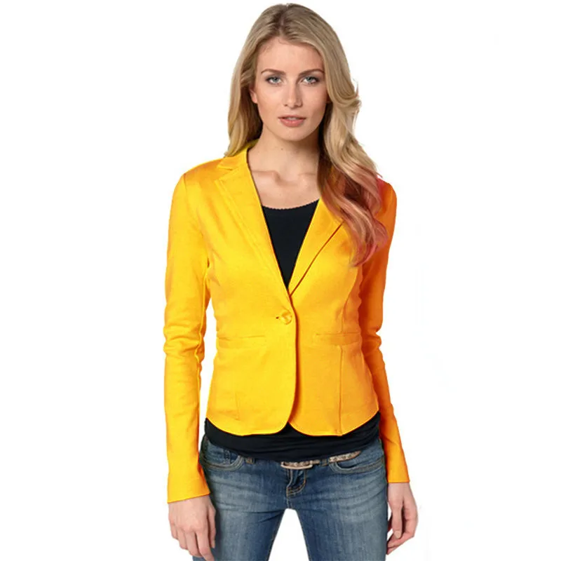 Women Spring Vintage Coat Fashion Solid Color Slim Blazer Female Casual Pockets Long Sleeve Coat One Button Buckle Small Suit
Women Spring Vintage Coat Fashion Solid Color Slim Blazer Female Casual Pockets Long Sleeve Coat One Button Buckle Small Suit