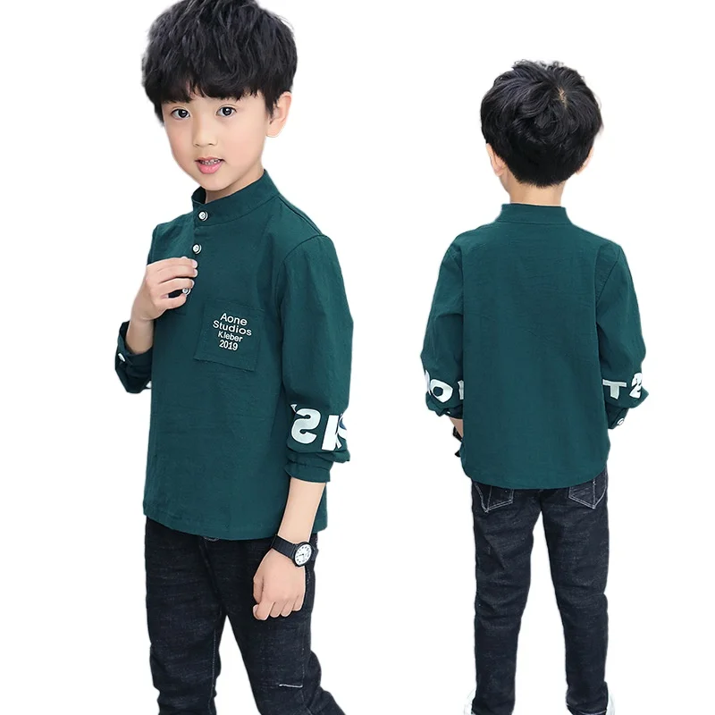 Boys Letter T Shirt Long Sleeve Spring Autumn Kids Gentleman Shirt 4 5 6 7 8 9 10 11 12 13 14 Years Bottoms Tops T-shirts
Boys Letter T Shirt Long Sleeve Spring Autumn Kids Gentleman Shirt 4 5 6 7 8 9 10 11 12 13 14 Years Bottoms Tops T-shirts