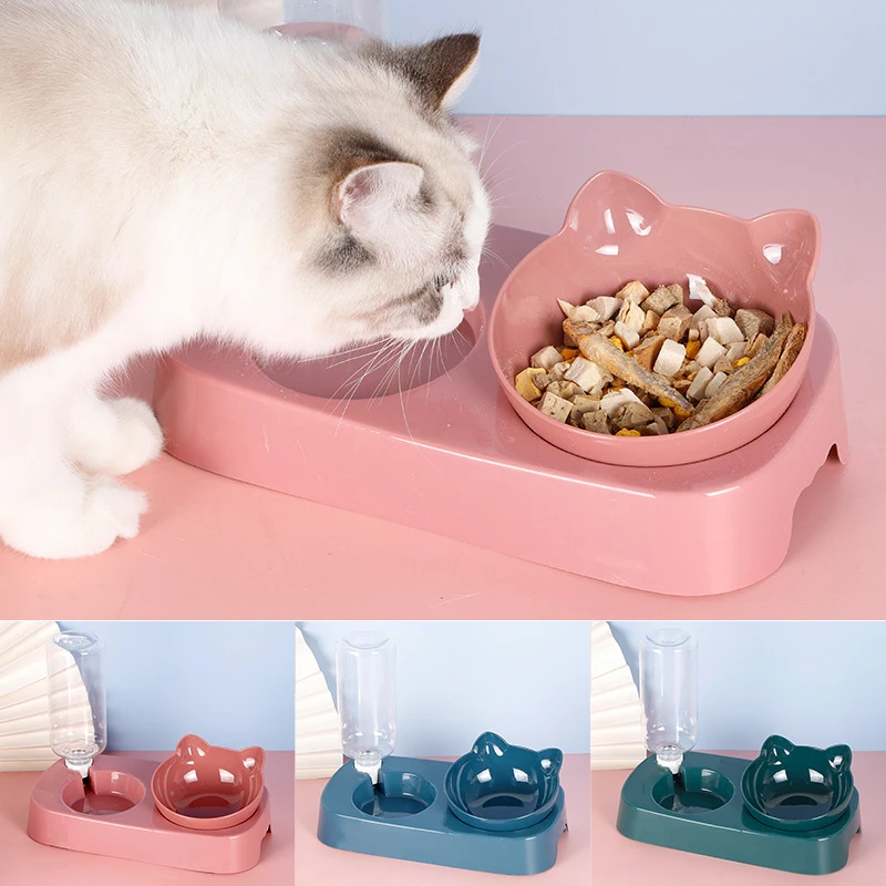 Automatic Water Feeder Can Tilt Cat Bowl Cute Cat Face Shape Universal In All Seasons Suitable For Cats Small Dogs Comedero Gato
Automatic Water Feeder Can Tilt Cat Bowl Cute Cat Face Shape Universal In All Seasons Suitable For Cats Small Dogs Comedero Gato