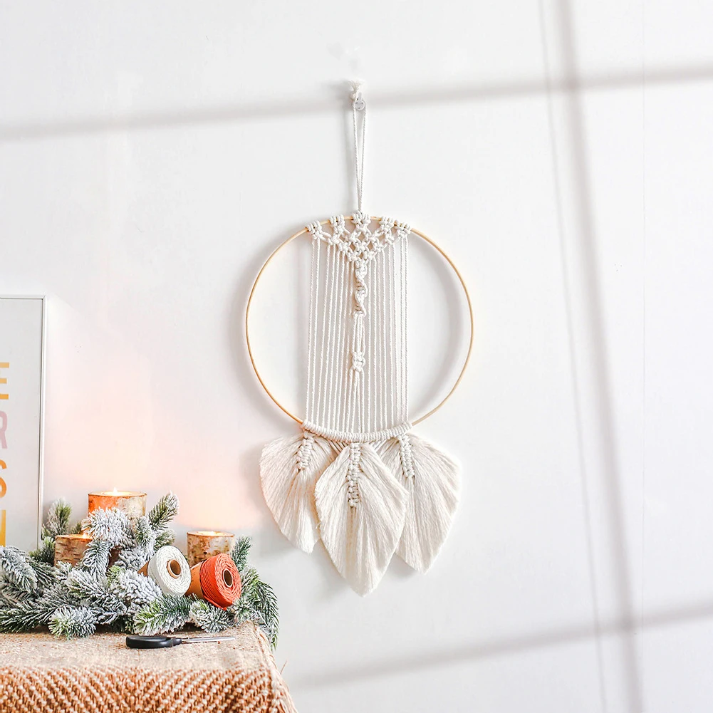 Hand-woven Tapestry Bohemian Lace Dream Catcher Tassel Wall Hanging Macrame Boho Tapestry Home Decoration
Hand-woven Tapestry Bohemian Lace Dream Catcher Tassel Wall Hanging Macrame Boho Tapestry Home Decoration