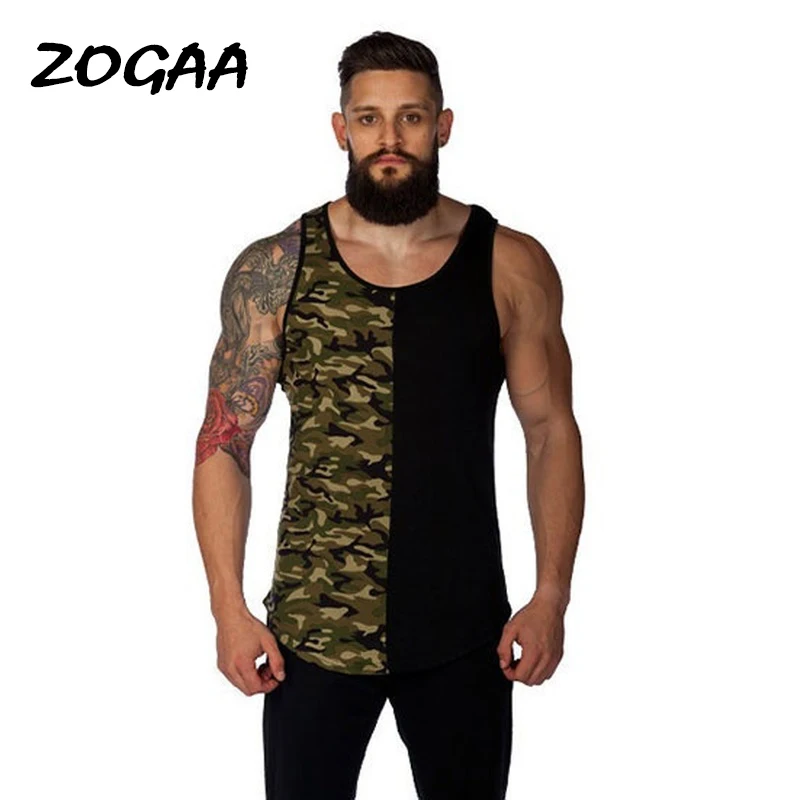 ZOGAA, хит продаж, жилет для тренажерных залов, хлопковый топ на бретелях, одежда для бодибилдинга и фитнеса, топ для мышц, мужская майка без рук... 
ZOGAA, хит продаж, жилет для тренажерных залов, хлопковый топ на бретелях, одежда для бодибилдинга и фитнеса, топ для мышц, мужская майка без рук...