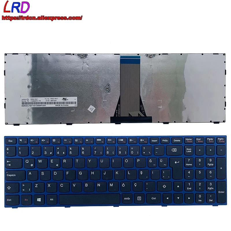 Турецкая клавиатура TR для Lenovo E50, E51, B70, B71, Z50, Z51, B50, G51, G50 -70 -45 -80 -30 -75, 300 -15ISK -17ISK, 500-15ator, 5N20J15411
Турецкая клавиатура TR для Lenovo E50, E51, B70, B71, Z50, Z51, B50, G51, G50 -70 -45 -80 -30 -75, 300 -15ISK -17ISK, 500-15ator, 5N20J15411