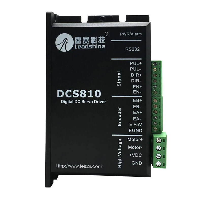 Новый оригинальный драйвер серводвигателя постоянного тока DCS810, работает для 18-80VDC 20A, дигитайзер постоянного тока, подходит для двигателя постоянного тока Nema23
Новый оригинальный драйвер серводвигателя постоянного тока DCS810, работает для 18-80VDC 20A, дигитайзер постоянного тока, подходит для двигателя постоянного тока Nema23
