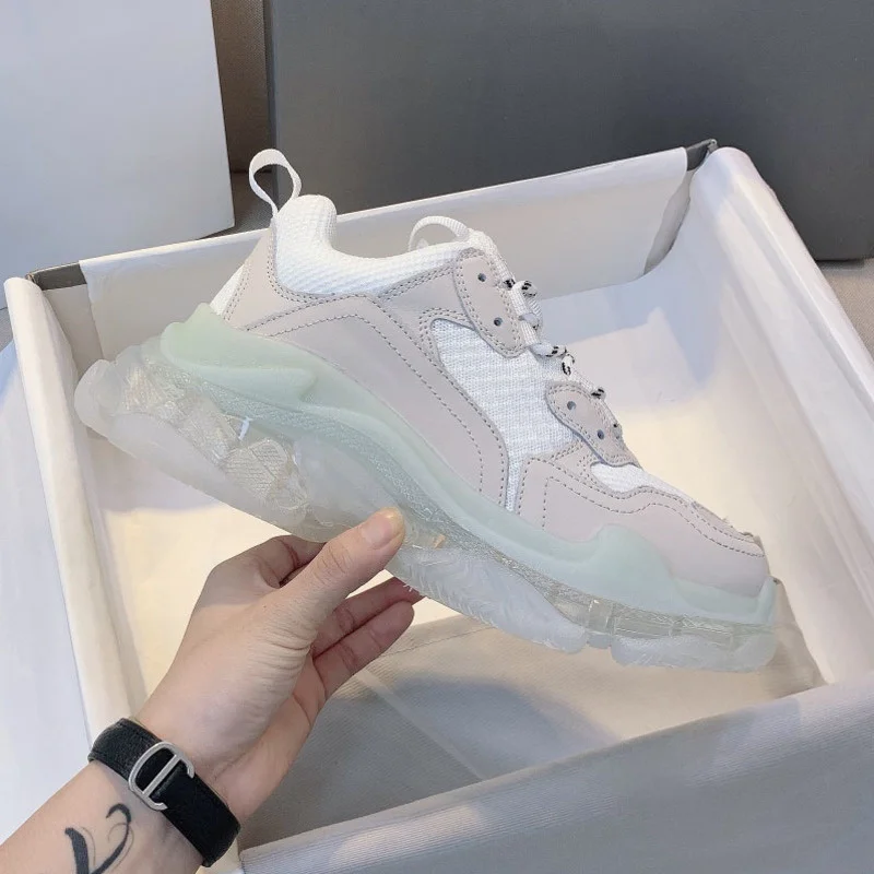 Women Luxury Sneakers Spring White Vulcanized Shoes Fashion Designer Brand Shoes Mesh Breathable Sport Shoes Ladies Footwear
Women Luxury Sneakers Spring White Vulcanized Shoes Fashion Designer Brand Shoes Mesh Breathable Sport Shoes Ladies Footwear