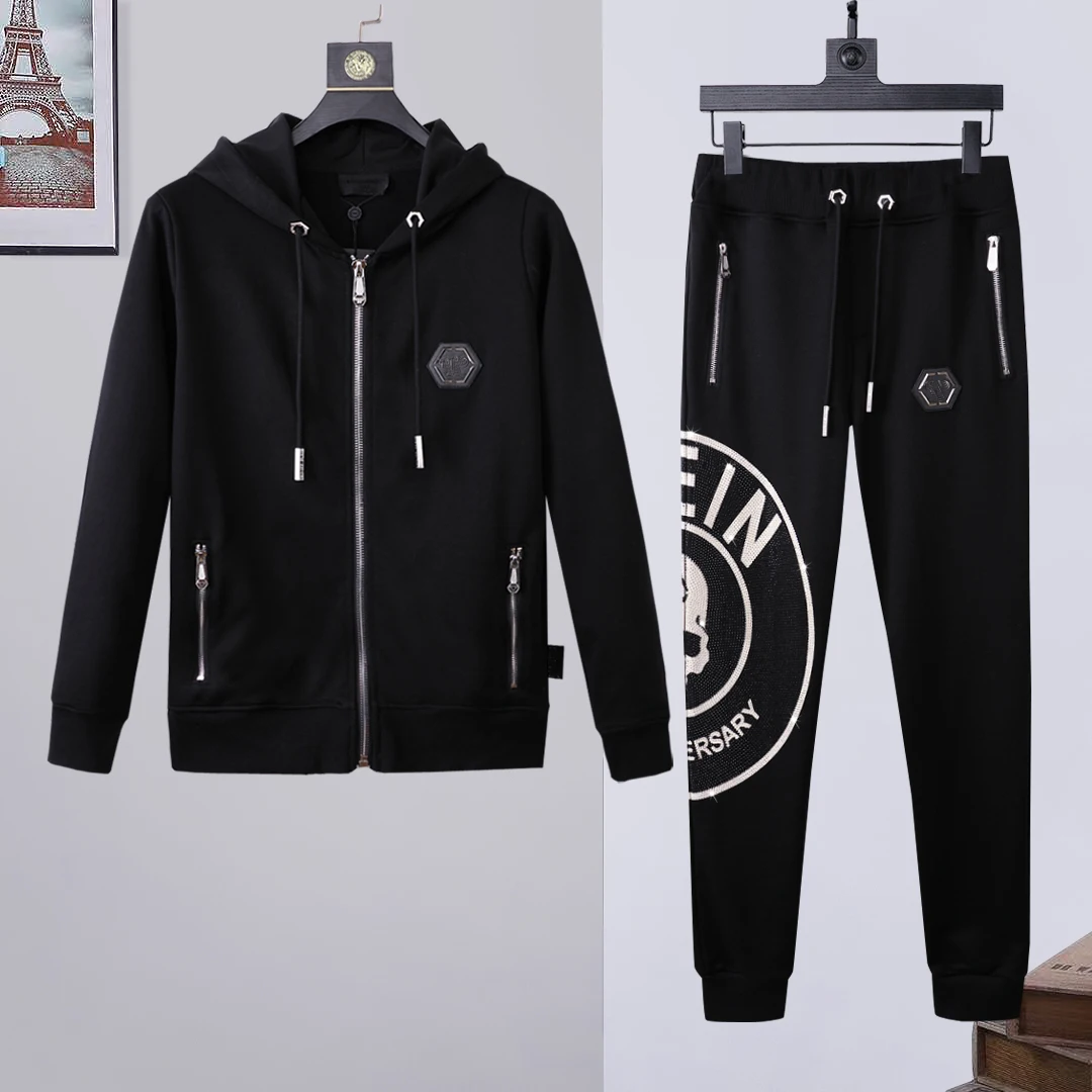 Autumn And Winter Casual Suits PP Suits, Hooded Sweaters, Slim Pants, Coats, Cotton, High-quality, Trendy Clothes
Autumn And Winter Casual Suits PP Suits, Hooded Sweaters, Slim Pants, Coats, Cotton, High-quality, Trendy Clothes