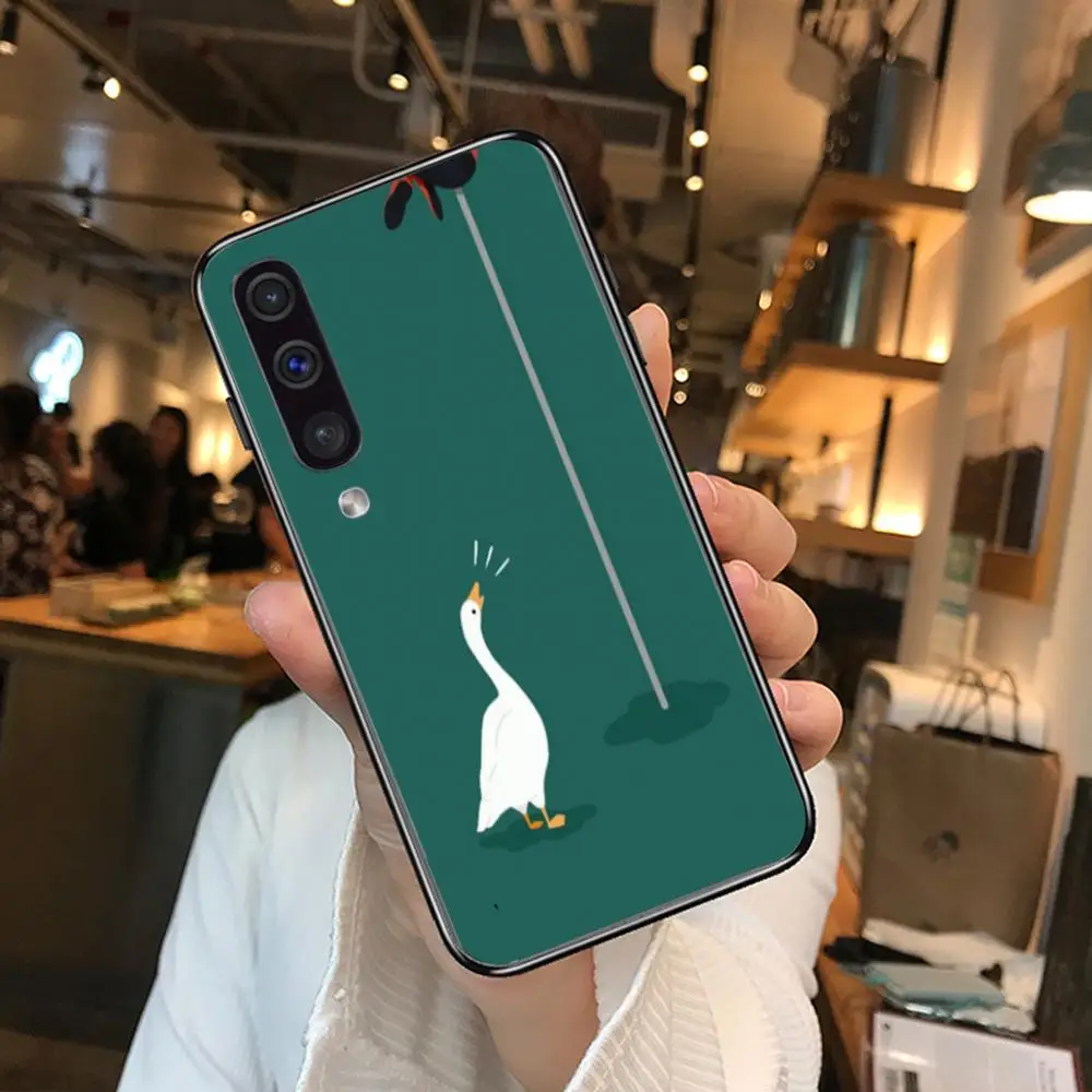 Cartoon Goose Phone Case Hull For Samsung Galaxy A 3 5 6 7 8 9 E 2018 Plus 2017 E S Black Shell Art Cell Cover TPU
Cartoon Goose Phone Case Hull For Samsung Galaxy A 3 5 6 7 8 9 E 2018 Plus 2017 E S Black Shell Art Cell Cover TPU