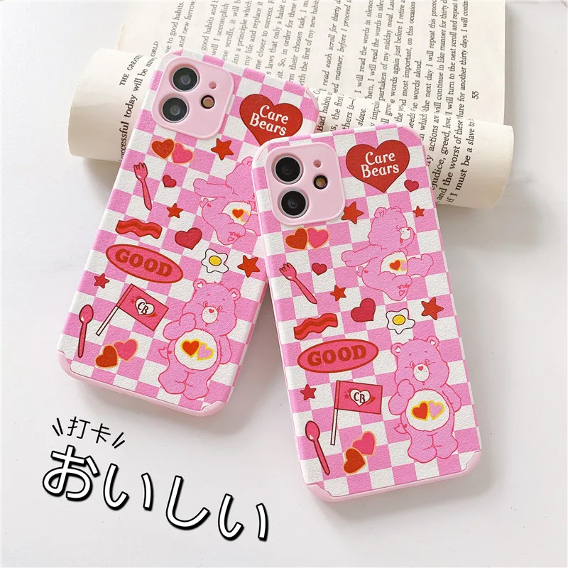 Cute Cartoon grid bear Phone Cases For iPhone 12 Pro MAX Cover For iPhone 6 6S 7 8 Plus 11 Pro XR X XS soft TPU Cover
Cute Cartoon grid bear Phone Cases For iPhone 12 Pro MAX Cover For iPhone 6 6S 7 8 Plus 11 Pro XR X XS soft TPU Cover