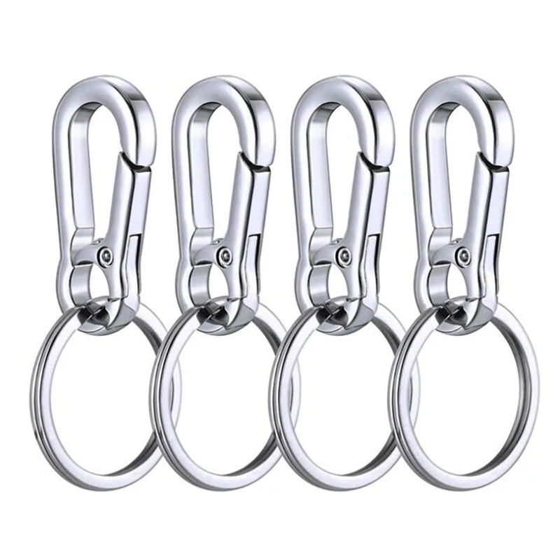 4Pcs Metal Keyring Key Holder Keychain for Tile Key Finder High Quality Key Holder Belt Buckles Car Key Chain Fashion Gifts
4Pcs Metal Keyring Key Holder Keychain for Tile Key Finder High Quality Key Holder Belt Buckles Car Key Chain Fashion Gifts