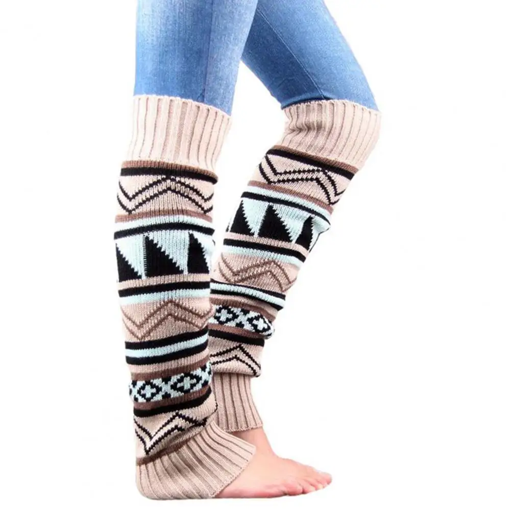 1Pc Women Winter Warm Long Boot Socks Knee High Bohemia Winter Knitted Leg Warmers Boots Gaiters Acrylic Wool Socks
1Pc Women Winter Warm Long Boot Socks Knee High Bohemia Winter Knitted Leg Warmers Boots Gaiters Acrylic Wool Socks