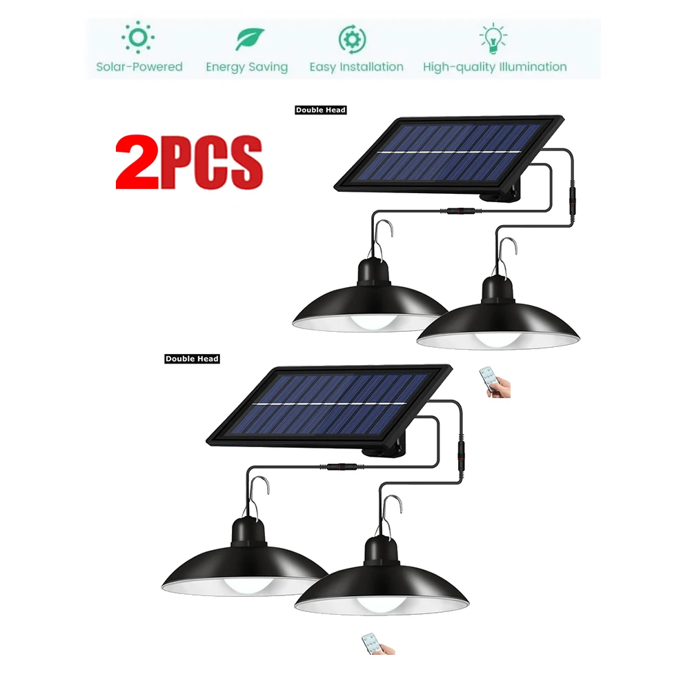 2pcs Retro Lampshade Solar Pendant Chandelier solar Light Wall Lamp Waterproof Outdoor Garden Security Lights Luz Para Exterior
2pcs Retro Lampshade Solar Pendant Chandelier solar Light Wall Lamp Waterproof Outdoor Garden Security Lights Luz Para Exterior