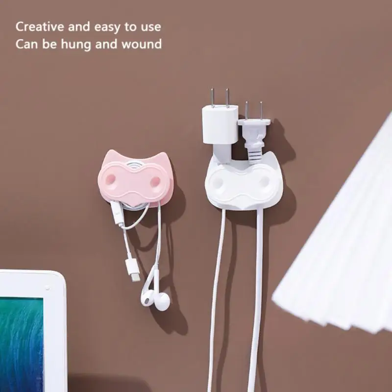 Wall-mounted Cartoon Charge Cable Storage Rack Traceless Adhesive Household Wire Organizer Multi-purpose Sundries Accessories
Wall-mounted Cartoon Charge Cable Storage Rack Traceless Adhesive Household Wire Organizer Multi-purpose Sundries Accessories