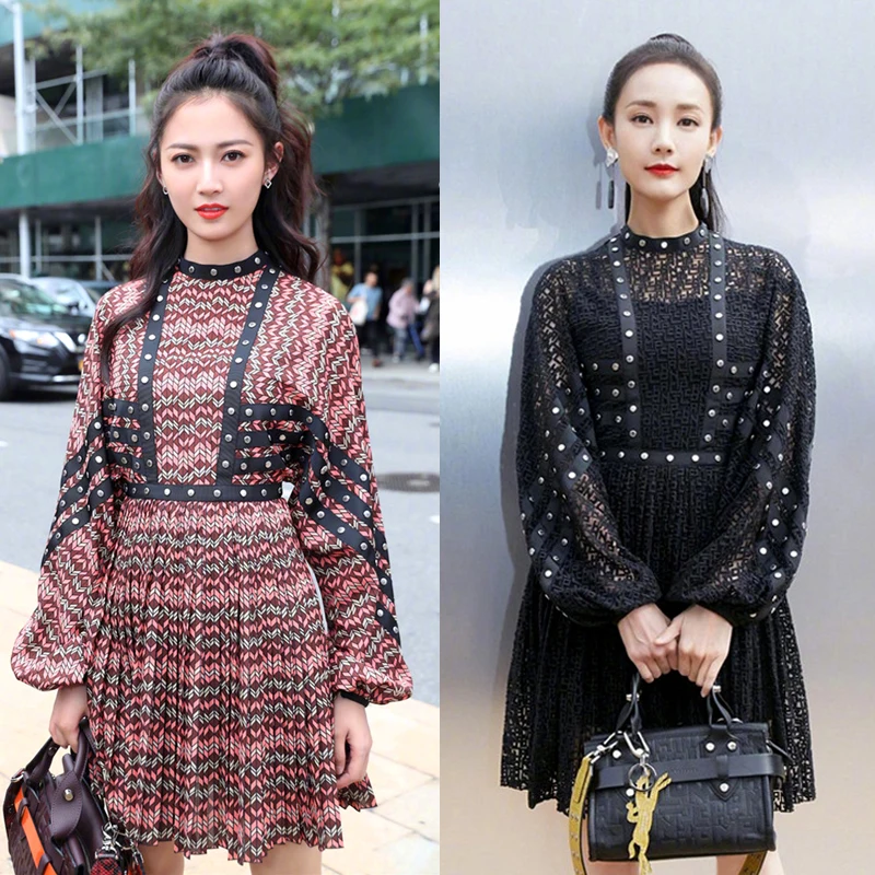 Женское платье в стиле ретро bea Hayden Chen Yuqi star, тонкое плиссированное платье в полоску с принтом, осень 2019
Женское платье в стиле ретро bea Hayden Chen Yuqi star, тонкое плиссированное платье в полоску с принтом, осень 2019