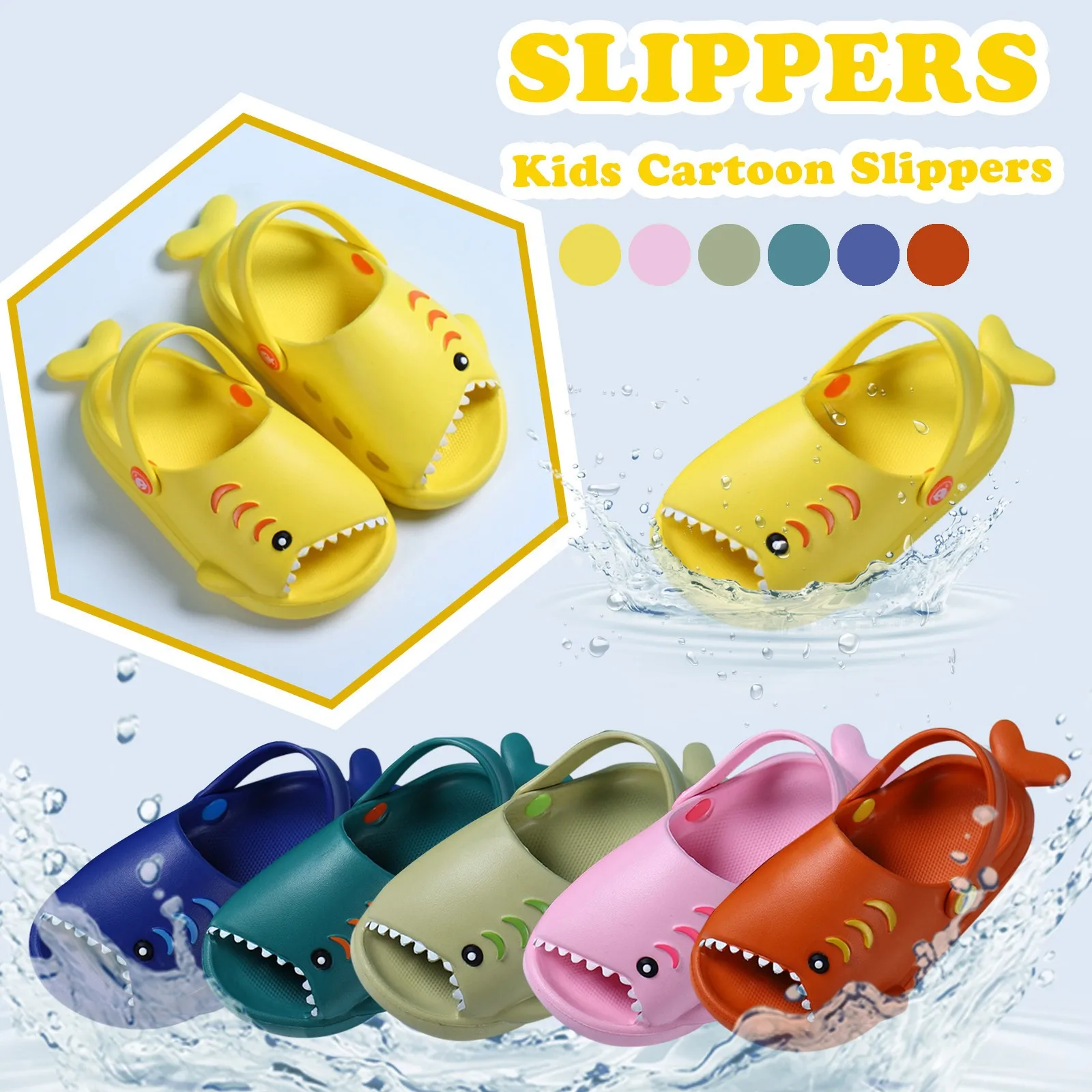 Children Slippers Toddler Kids Baby Boys Girls Cartoon 3D Cute Shark Non-Slip Slippers Shoes Girls Slippers Kids Shoes Summer
Children Slippers Toddler Kids Baby Boys Girls Cartoon 3D Cute Shark Non-Slip Slippers Shoes Girls Slippers Kids Shoes Summer