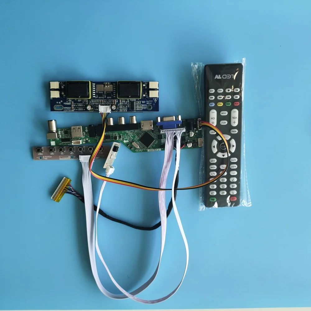 for M201EW02 V0 kit LCD Interface USB AV TV card 1680X1050 20.1" Digital Signal 30pin 6 lamps Controller Board Resolution
for M201EW02 V0 kit LCD Interface USB AV TV card 1680X1050 20.1" Digital Signal 30pin 6 lamps Controller Board Resolution
