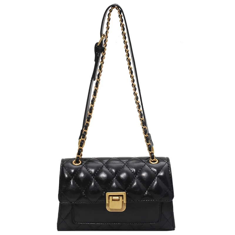 PU Leather Luxury Brand Small Crossbody Bags for Women 2021 Female Handbags Chain Shoulder Purses Ladies New Fashion 
PU Leather Luxury Brand Small Crossbody Bags for Women 2021 Female Handbags Chain Shoulder Purses Ladies New Fashion