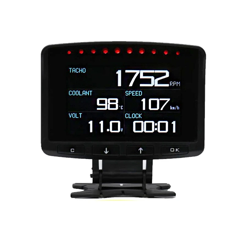 A208C Car OBD HUD Multi Functional Digital Meter Speeeter Computer Head-Up Display
A208C Car OBD HUD Multi Functional Digital Meter Speeeter Computer Head-Up Display