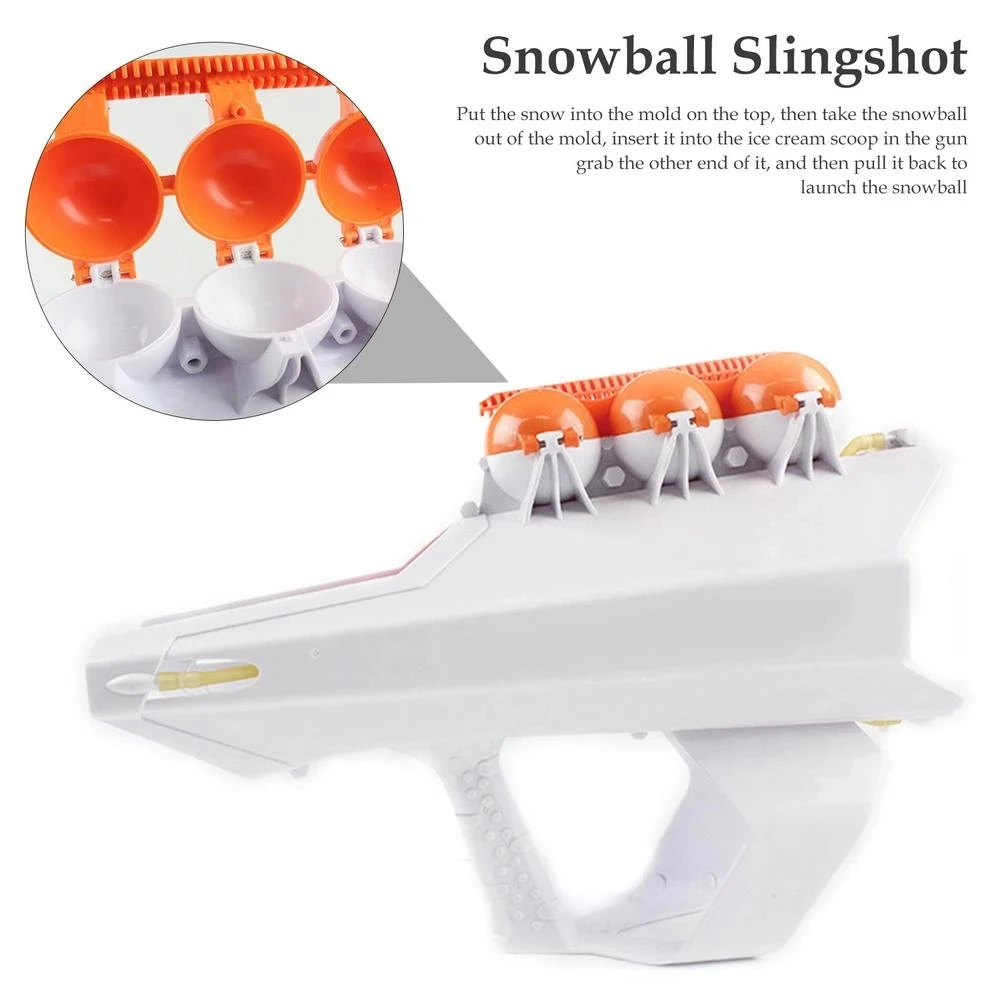 Snowball Slingshot Gun Snow Ball Launcher Family Fights Game Pistol Gun Christmas Gifts For Children Winter Outdoor Kids Toys
Snowball Slingshot Gun Snow Ball Launcher Family Fights Game Pistol Gun Christmas Gifts For Children Winter Outdoor Kids Toys