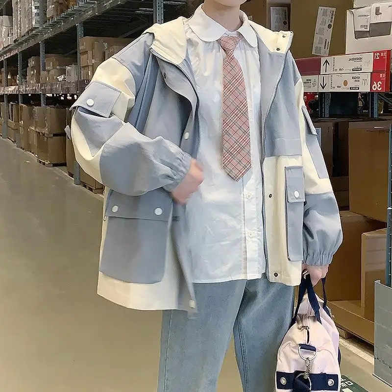 Harajuku Autumn Women Patchwork Sweatshirt Casual Loose Zipper Fleece Hoodie Jacket Female Oversiezd Hoody Cool Spring Tops
Harajuku Autumn Women Patchwork Sweatshirt Casual Loose Zipper Fleece Hoodie Jacket Female Oversiezd Hoody Cool Spring Tops