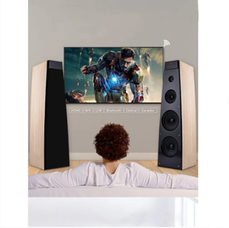 L-199 Hao Yun 2060WiFi Bluetooth home TV computer listening to songs karaoke living room wooden audio floor HIFI speaker
L-199 Hao Yun 2060WiFi Bluetooth home TV computer listening to songs karaoke living room wooden audio floor HIFI speaker