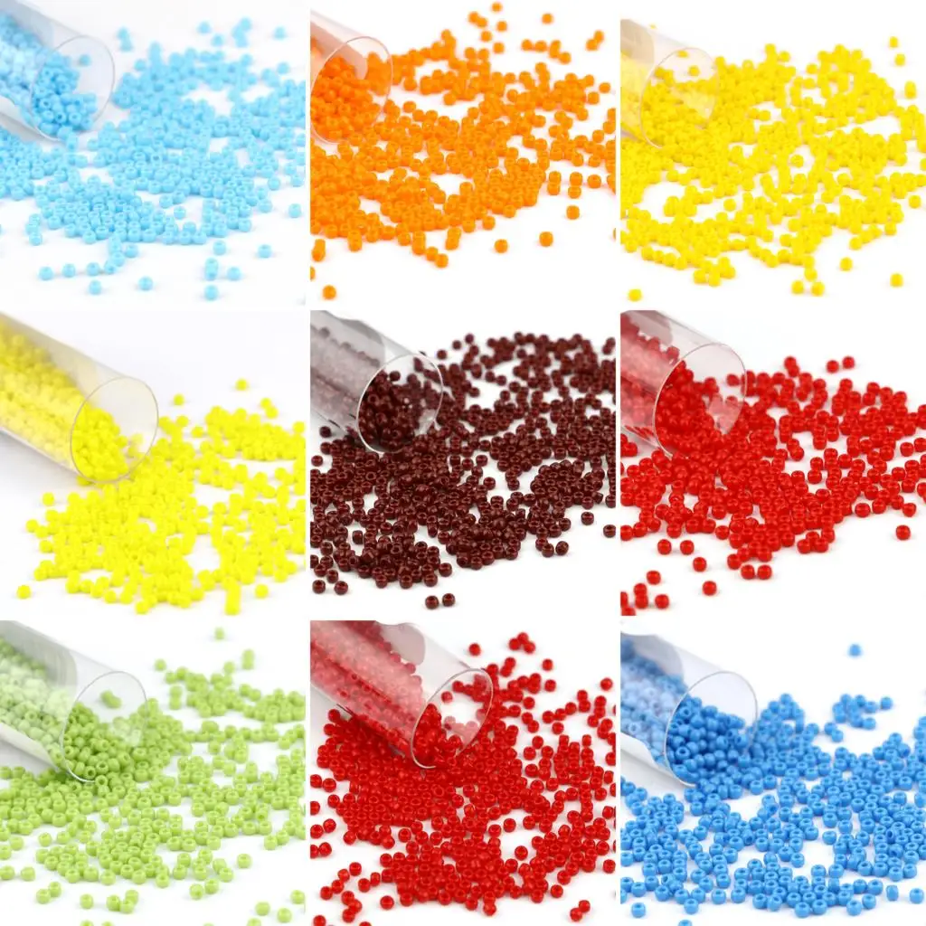 1 Bottle 2mm Glass Seed Beads Cylinder Milticolor Small Decorative Czech Austria Crystal Round Beads For Kids Jewelry Making DIY
1 Bottle 2mm Glass Seed Beads Cylinder Milticolor Small Decorative Czech Austria Crystal Round Beads For Kids Jewelry Making DIY