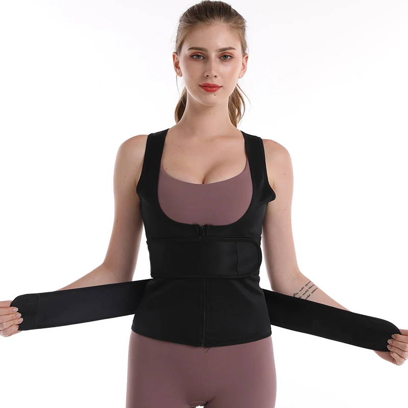 CXZD 2021 Hot Women Waist Trainer Body with Zipper Double belt vest Cincher Corset Top modeling strap Slimming Shapewear
CXZD 2021 Hot Women Waist Trainer Body with Zipper Double belt vest Cincher Corset Top modeling strap Slimming Shapewear