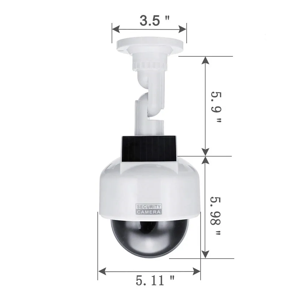 cctv dummy camera fake solar power video surveillance outdoor flashing red led Simulation ptz battery security dome dummy cam
cctv dummy camera fake solar power video surveillance outdoor flashing red led Simulation ptz battery security dome dummy cam