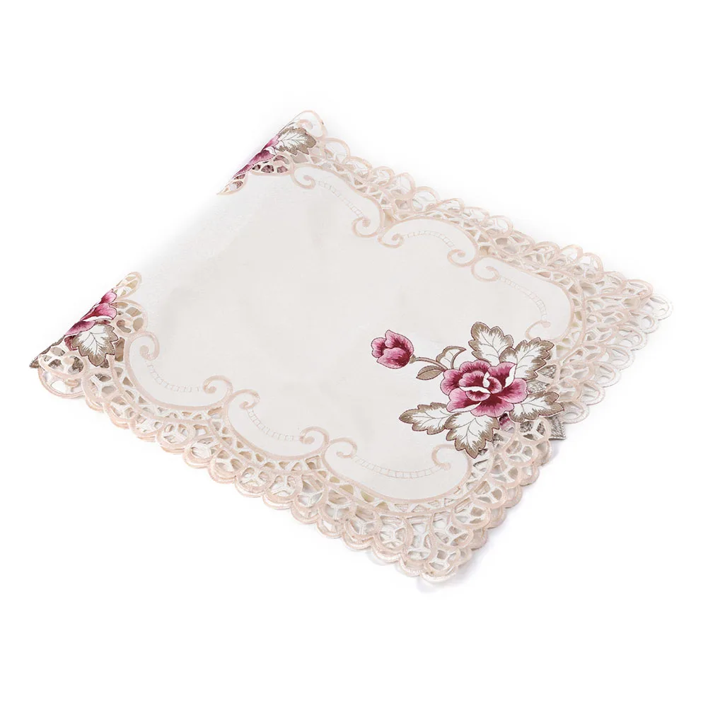 Floral Tablecloth Embroidered Lace Wedding Parties Celebrations Decoration Display
Floral Tablecloth Embroidered Lace Wedding Parties Celebrations Decoration Display