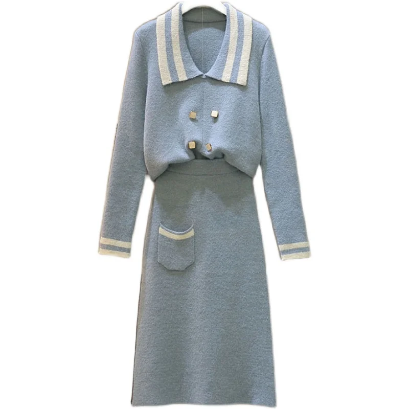 Сделать место в Новинка Большие размеры женская мода, комплекты со свитером 
Сделать место в Новинка Большие размеры женская мода, комплекты со свитером