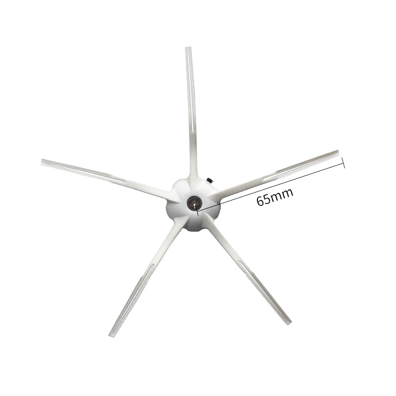 White 5 Arm Side Brush for Xiaomi Roborock S6 S5Max E35 E2 Robot Vacuum Cleaner Parts
White 5 Arm Side Brush for Xiaomi Roborock S6 S5Max E35 E2 Robot Vacuum Cleaner Parts